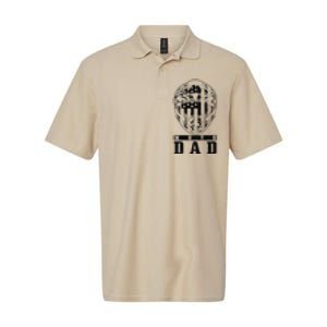 Motocross Moto Dad Dirt Bike Racing MX Biker Fathers Day Softstyle Adult Sport Polo