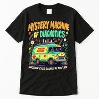Mystery Machine Diagnostics Lab Tech Week 2025 Tall T-Shirt