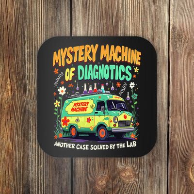 Mystery Machine Diagnostics Lab Tech Week 2025 Coaster