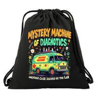 Mystery Machine Diagnostics Lab Tech Week 2025 Drawstring Bag