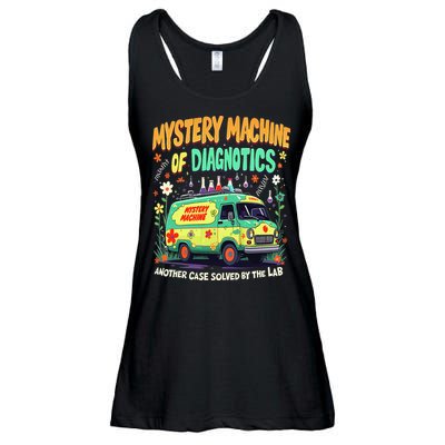 Mystery Machine Diagnostics Lab Tech Week 2025 Ladies Essential Flowy Tank