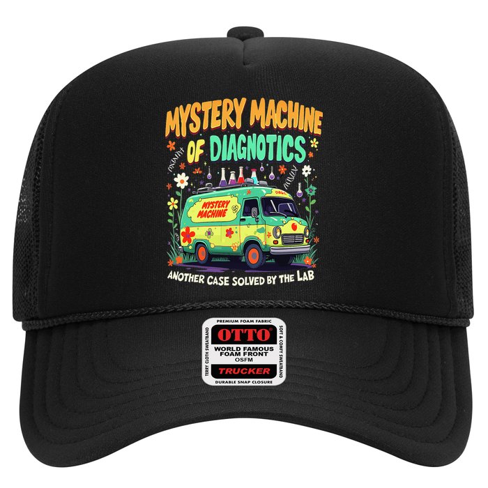 Mystery Machine Diagnostics Lab Tech Week 2025 Trucker Hat