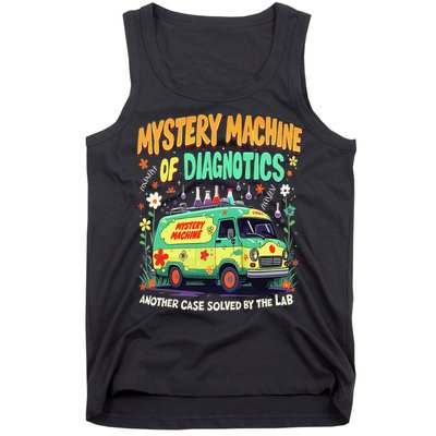 Mystery Machine Diagnostics Lab Tech Week 2025 Tank Top