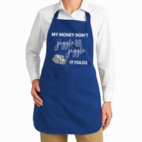 My Money Don't Jiggle Jiggle It Folds Apron