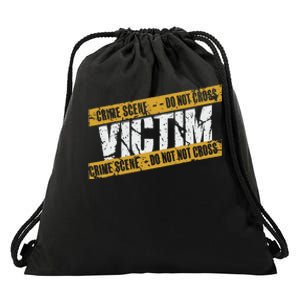 Murder Mystery Detective Documentary True Crime Drawstring Bag