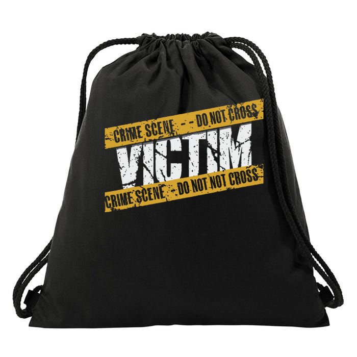 Murder Mystery Detective Documentary True Crime Drawstring Bag