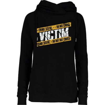 Murder Mystery Detective Documentary True Crime Womens Funnel Neck Pullover Hood