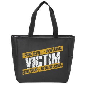 Murder Mystery Detective Documentary True Crime Zip Tote Bag