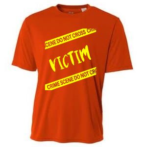 Meme Mystery Dinner Victim Cooling Performance Crew T-Shirt