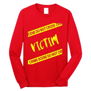 Meme Mystery Dinner Victim Long Sleeve Shirt