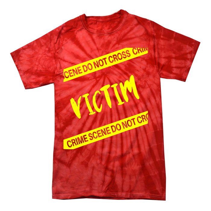 Meme Mystery Dinner Victim Tie-Dye T-Shirt