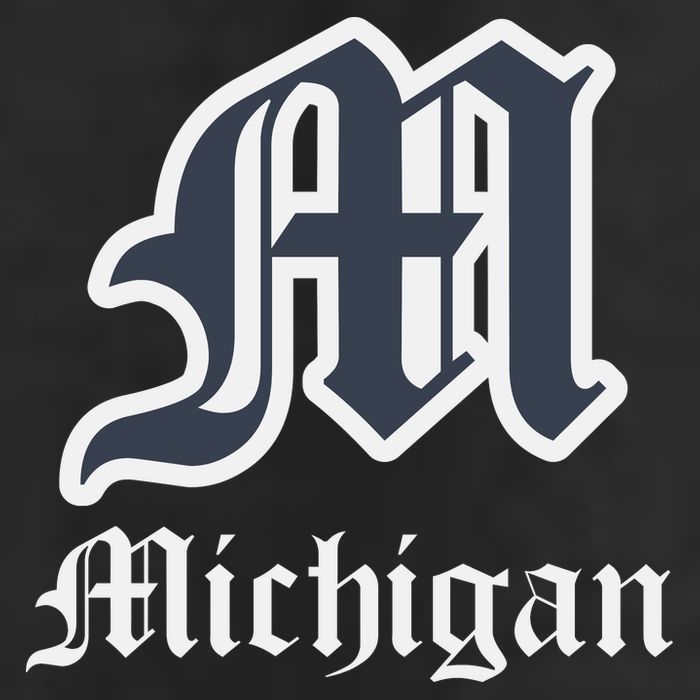 Michigan M Detroit D Logo 11oz C Handle Ceramic Mug