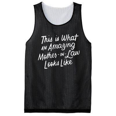 Mom Mothers Day Gift Mother In Law From Daughter Son In Law Mesh Reversible Basketball Jersey Tank