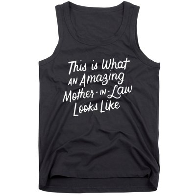 Mom Mothers Day Gift Mother In Law From Daughter Son In Law Tank Top