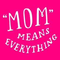 Mom Means Everything Zip Tote Bag