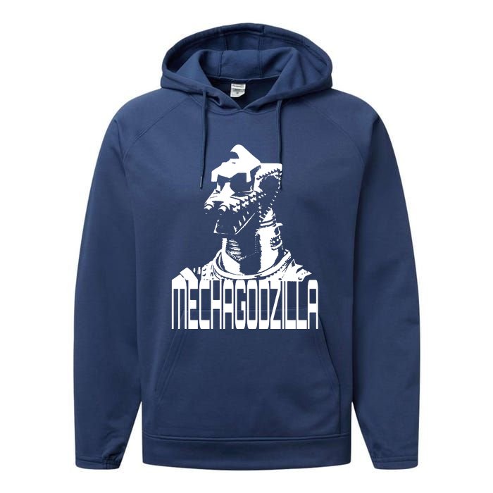 Mechagodzilla Performance Fleece Hoodie