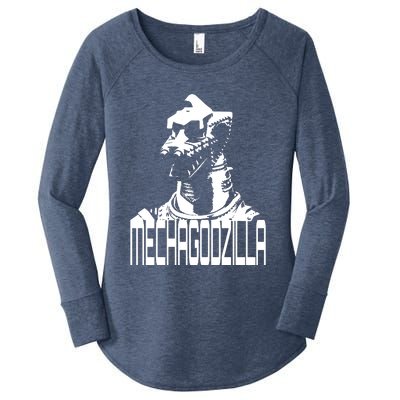 Mechagodzilla Women's Perfect Tri Tunic Long Sleeve Shirt