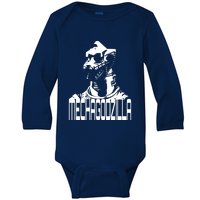 Mechagodzilla Baby Long Sleeve Bodysuit