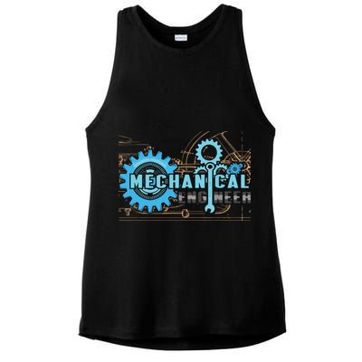 Men Mechanical Engineer For Engineer Student Engineering Ladies PosiCharge Tri-Blend Wicking Tank