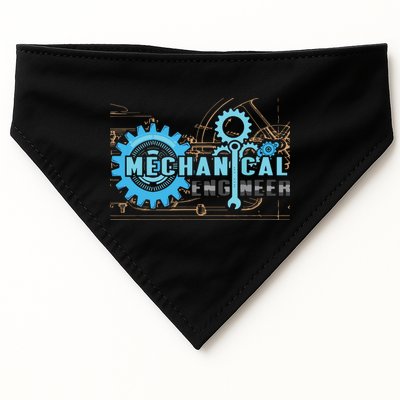 Men Mechanical Engineer For Engineer Student Engineering USA-Made Doggie Bandana