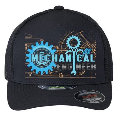 Men Mechanical Engineer For Engineer Student Engineering Flexfit Unipanel Trucker Cap