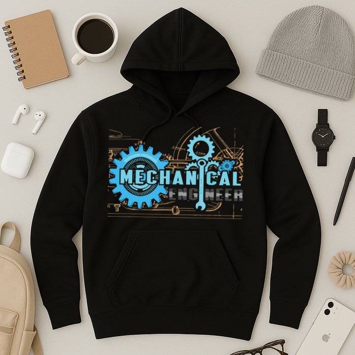 Men Mechanical Engineer For Engineer Student Engineering Hoodie