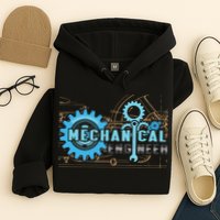 Men Mechanical Engineer For Engineer Student Engineering Hoodie