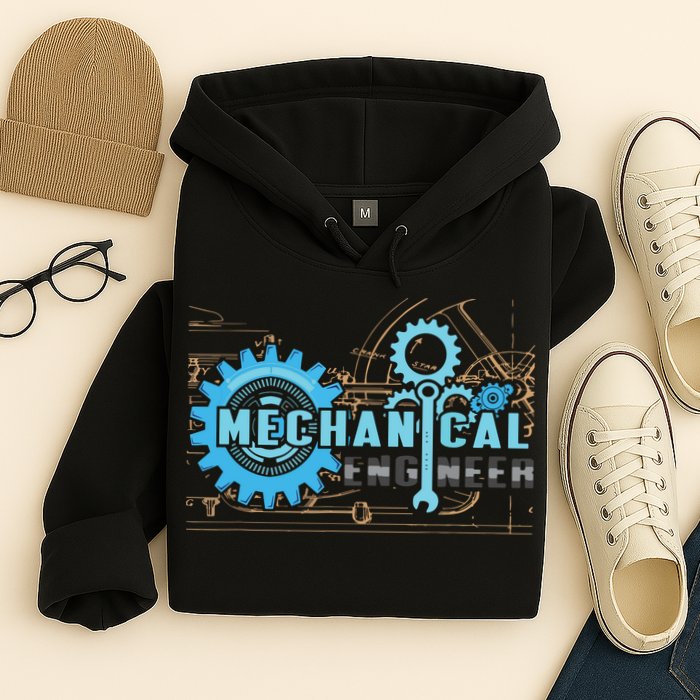 Men Mechanical Engineer For Engineer Student Engineering Hoodie