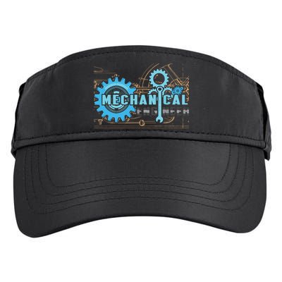 Men Mechanical Engineer For Engineer Student Engineering Adult Drive Performance Visor