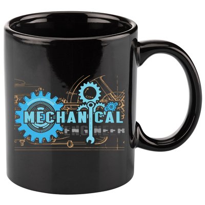 Men Mechanical Engineer For Engineer Student Engineering 11oz C Handle Ceramic Mug