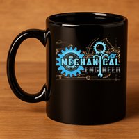 Men Mechanical Engineer For Engineer Student Engineering 11oz C Handle Ceramic Mug