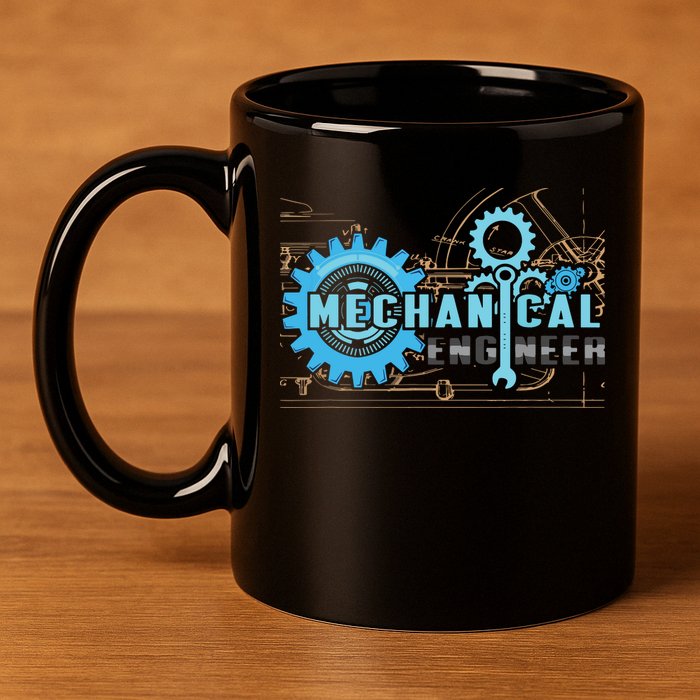 Men Mechanical Engineer For Engineer Student Engineering 11oz C Handle Ceramic Mug
