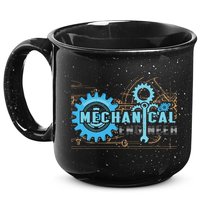 Men Mechanical Engineer For Engineer Student Engineering 15oz Campfire Ceramic Mug
