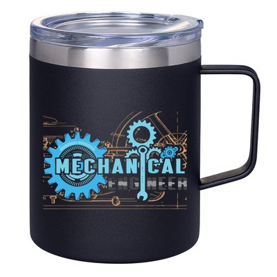 Men Mechanical Engineer For Engineer Student Engineering 12oz Stainless Steel Coffee Mug