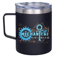 Men Mechanical Engineer For Engineer Student Engineering 12oz Stainless Steel Coffee Mug