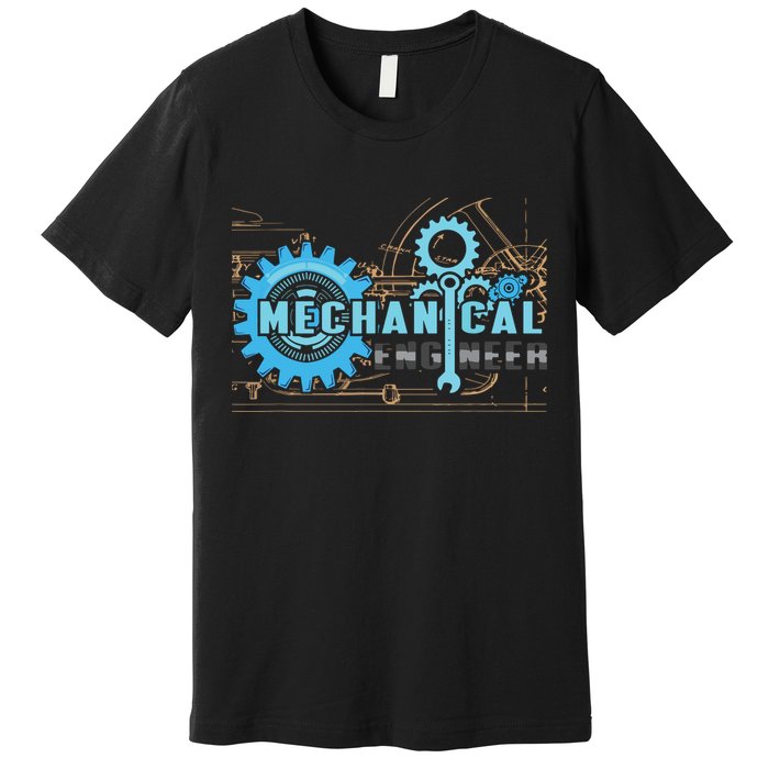 Men Mechanical Engineer For Engineer Student Engineering Premium T-Shirt