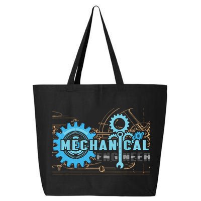 Men Mechanical Engineer For Engineer Student Engineering 25L Jumbo Tote