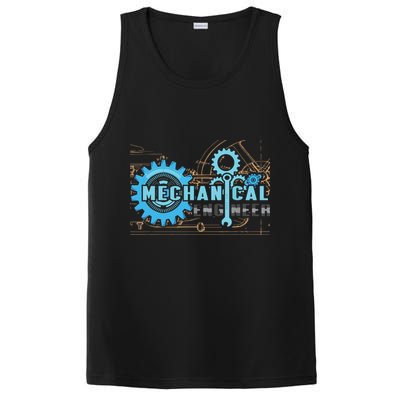 Men Mechanical Engineer For Engineer Student Engineering PosiCharge Competitor Tank