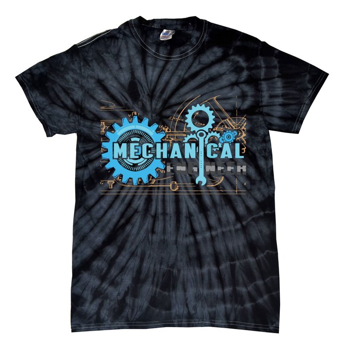 Men Mechanical Engineer For Engineer Student Engineering Tie-Dye T-Shirt