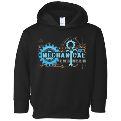 Men Mechanical Engineer For Engineer Student Engineering Toddler Hoodie