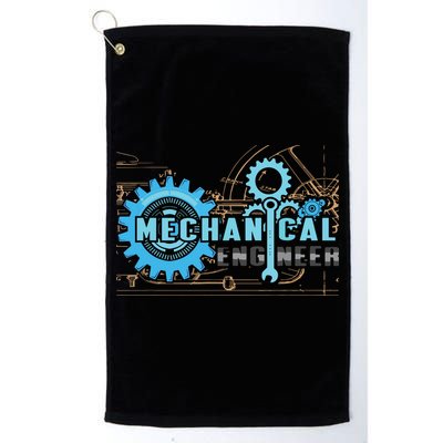 Men Mechanical Engineer For Engineer Student Engineering Golf Towel