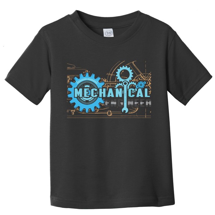 Men Mechanical Engineer For Engineer Student Engineering Toddler T-Shirt