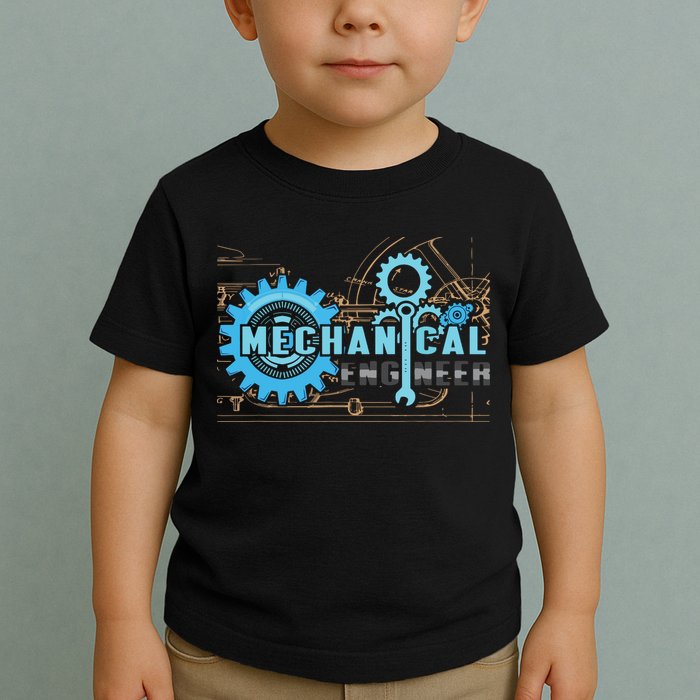 Men Mechanical Engineer For Engineer Student Engineering Toddler T-Shirt