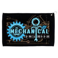 Men Mechanical Engineer For Engineer Student Engineering Grommeted Golf Towel