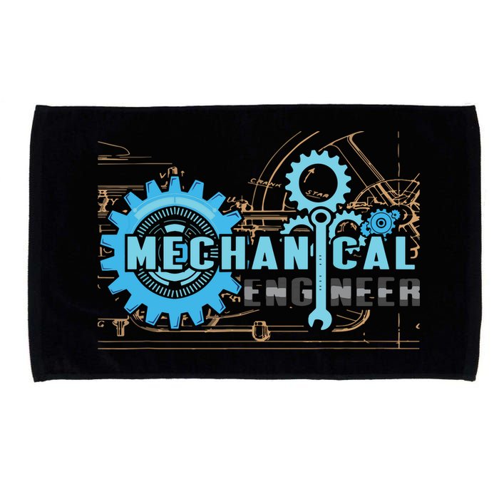 Men Mechanical Engineer For Engineer Student Engineering Microfiber Hand Towel