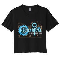 Men Mechanical Engineer For Engineer Student Engineering Crop Top