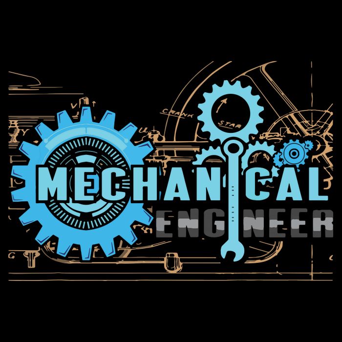 Men Mechanical Engineer For Engineer Student Engineering Cropped Pullover Crew