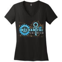 Men Mechanical Engineer For Engineer Student Engineering Women's V-Neck T-Shirt
