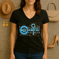 Men Mechanical Engineer For Engineer Student Engineering Women's V-Neck T-Shirt