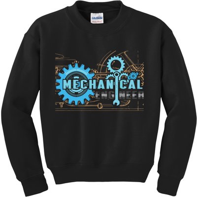 Men Mechanical Engineer For Engineer Student Engineering Kids Sweatshirt